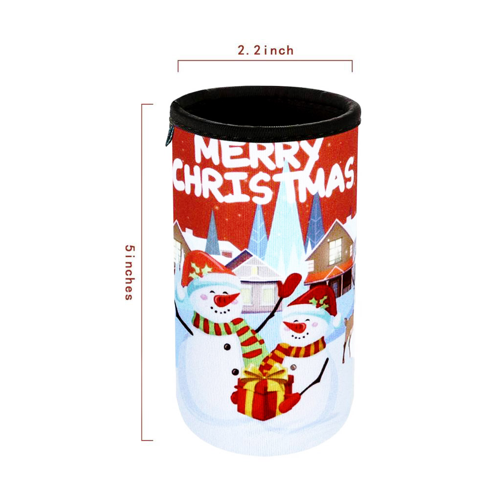 Christmas Can Cooler Beer Can Holder Can Kuzzie