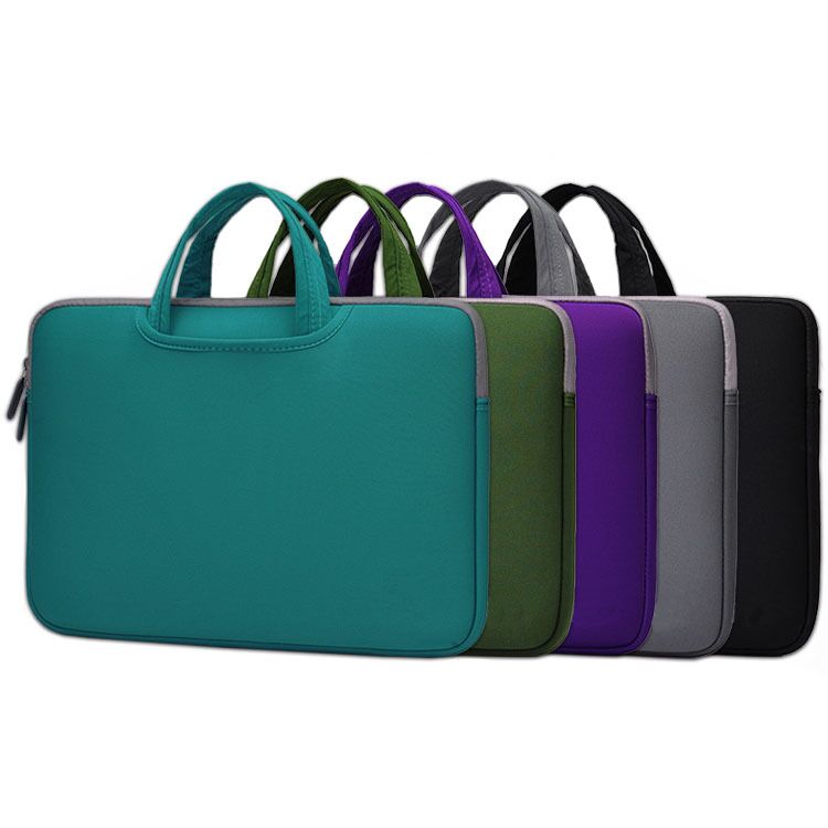 Neoprene Laptop Bag Sleeve with Handle Zipper