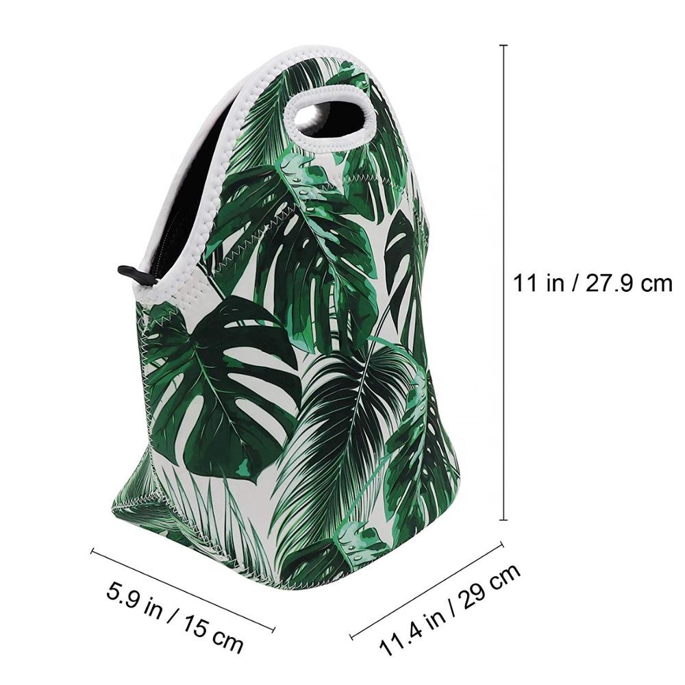 Neoprene Lunch Bag Insulated Picnic Thermal Tote Bag