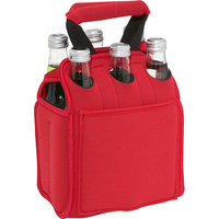 Neoprene 6 Pack Wine Cooler Bag Tote Bag