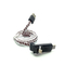 3 in 1 Flat Noodle USB Charging Cable Lanyard
