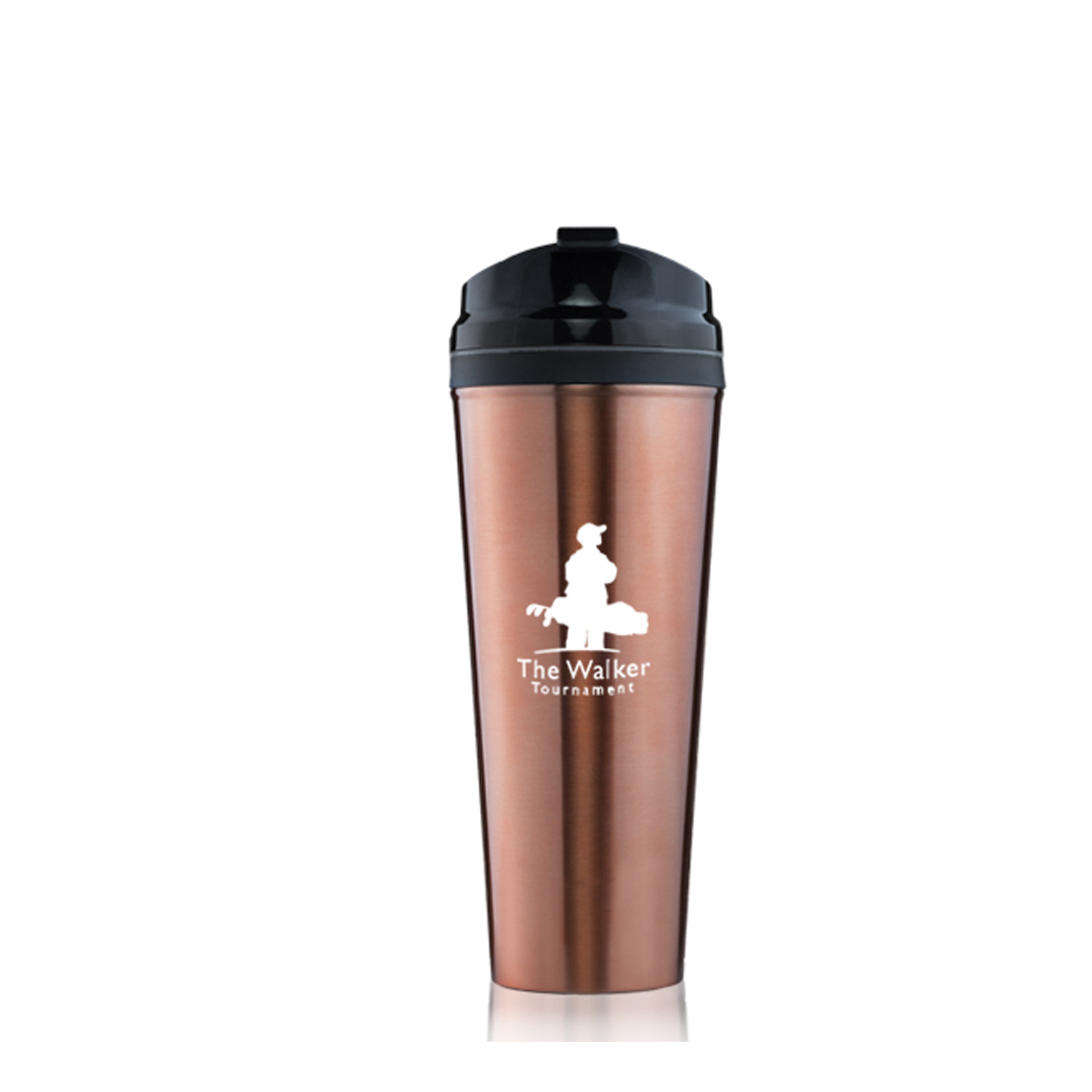 Stainless Steel Travel Mugs w/ Plastic Liner and Lid