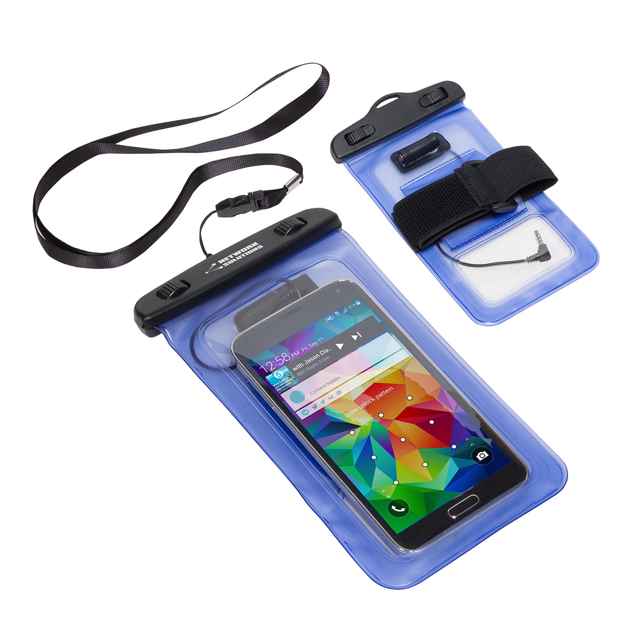 Waterproof Smart Phone Case with 3.5mm Audio