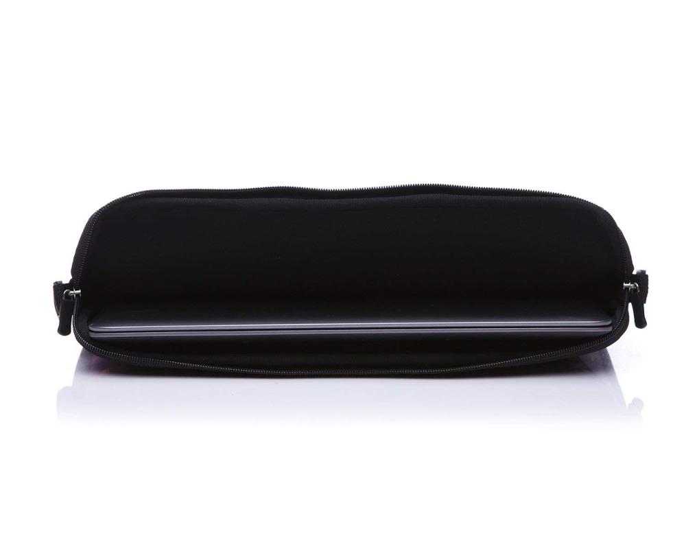 Neoprene Laptop Sleeve Case Bag with Shoulder Strap